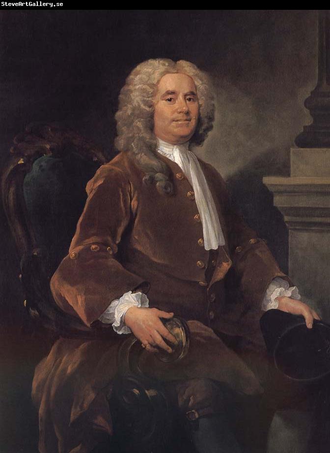 William Hogarth Mr Jones Portrait